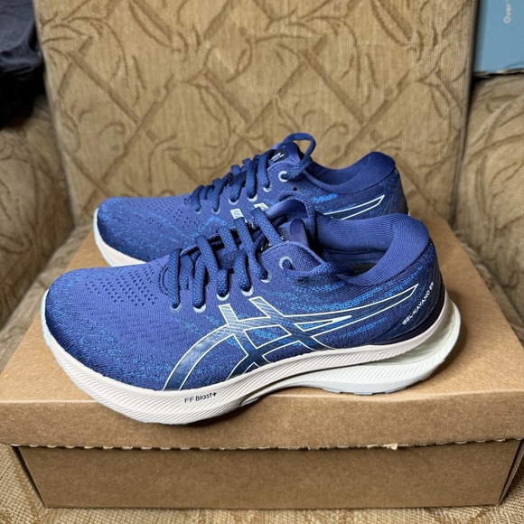 Asics Shoes - Asics‎ Gel-Kayano 29 Shoes Womens Size 6 Wide Indigo Blue Sneakers Athletic Sky